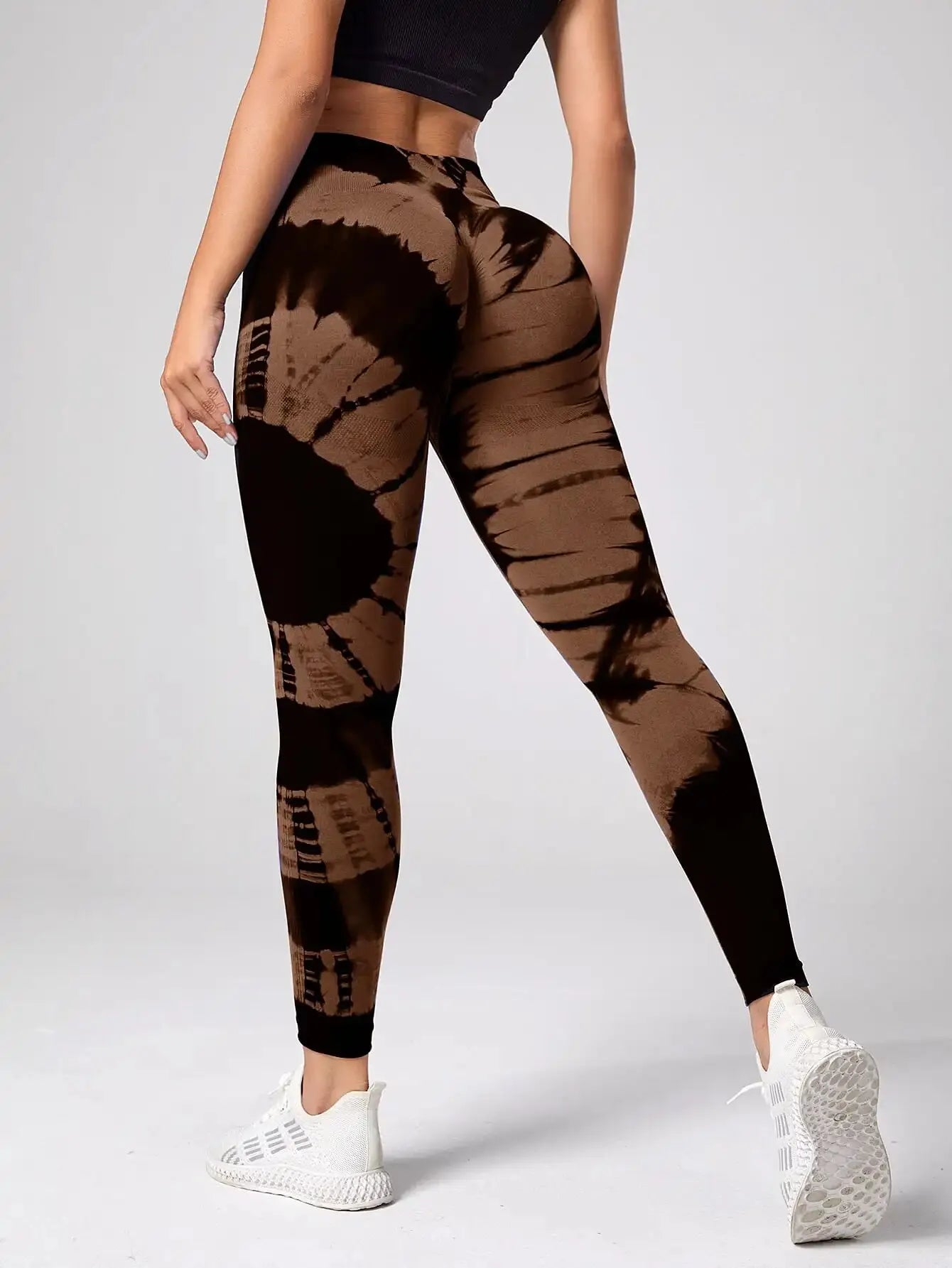 Leggings Seamless Mujer - Efecto Push-Up, Cintura Alta y Estilo Tie-Dye