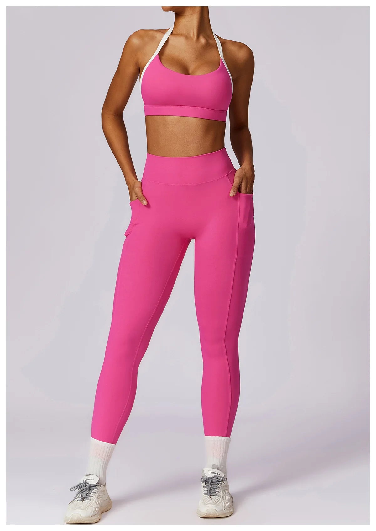 PowerFlex Elegance: 2-Piece Fitness Set